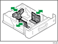 Illustration du magasin papier