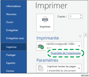 Illustration de l'écran OS