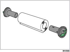 Illustration du support de papier