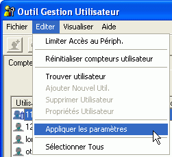 Illustration de l&apos;écran de l&apos;application 