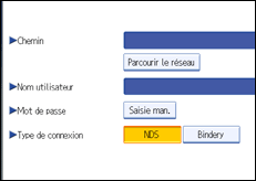 Illustration de l&apos;écran du panneau de commande