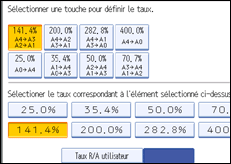 Illustration de l&apos;écran du panneau de commande