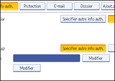 Illustration de l&apos;écran du panneau de commande