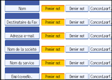 Illustration de l&apos;écran du panneau de commande