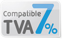 Compatible TVA 7%